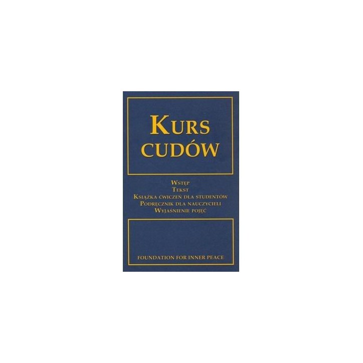 KURS CUDÓW KURS CUDÓW