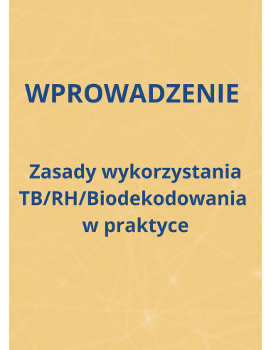 M01 - Piotr Pałagin - WPROWADZENIE - zasady wykorzystania TB/RH/Biodekodowania w praktyce - Wydawnictwo Virgo ❤