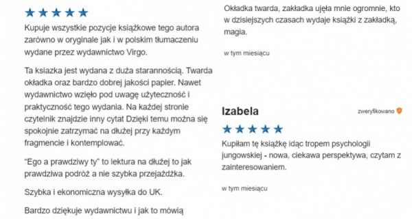 Podziękowania za opinie w czerwcu
